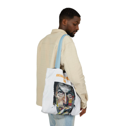 Personalized Initial Quote Khan Canvas Tote Custom Name