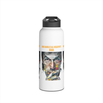 Personalized Initial Quote Khan Stainless Steel Water Bottle