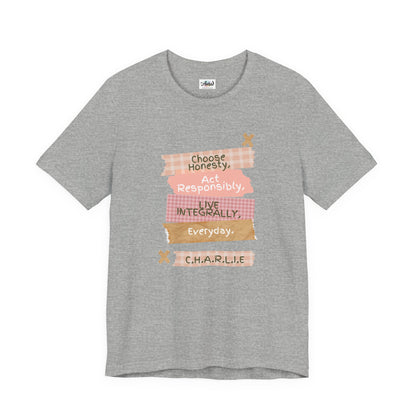 Personalized Column Writing Tee
