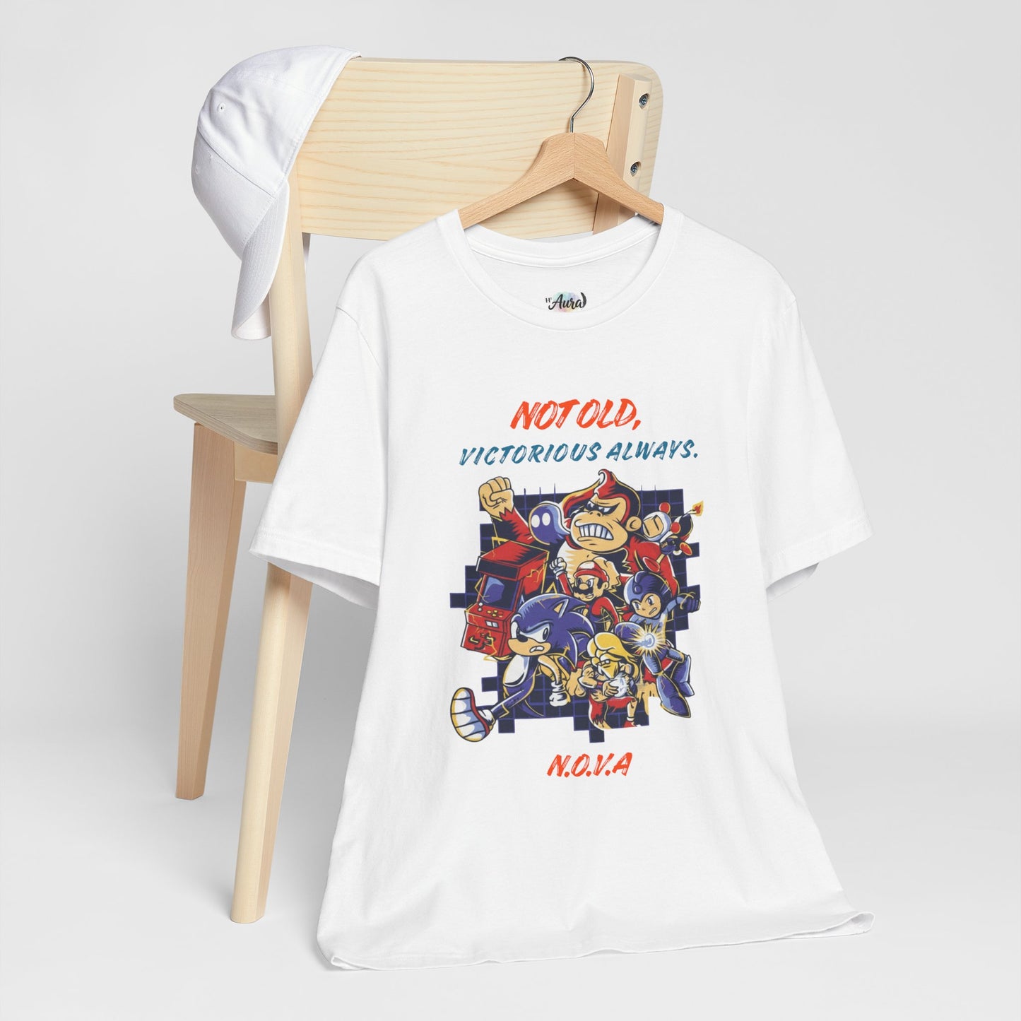 Personalized Victory Retro Cartoon Squad Graphic Tee