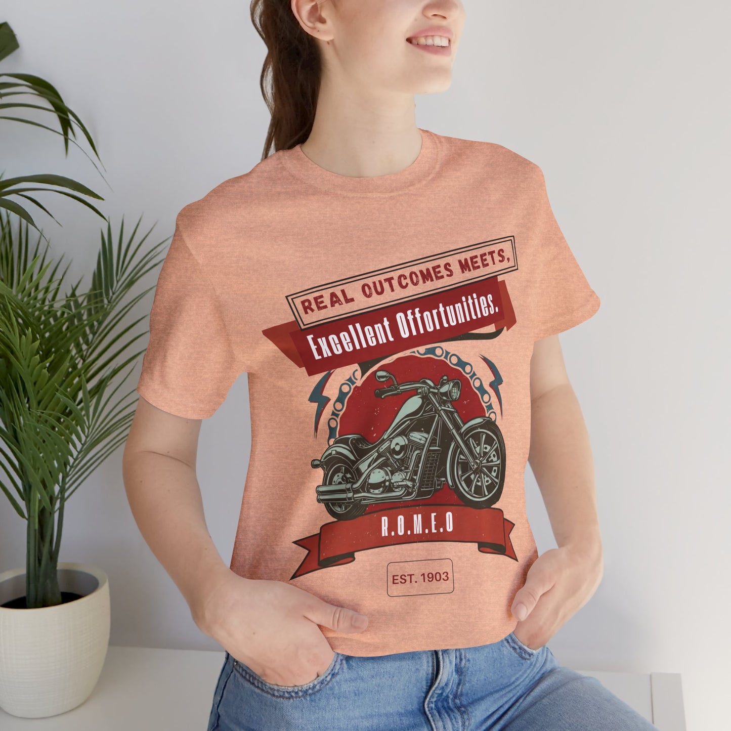 Personalized Motorcycle Graphic Tee