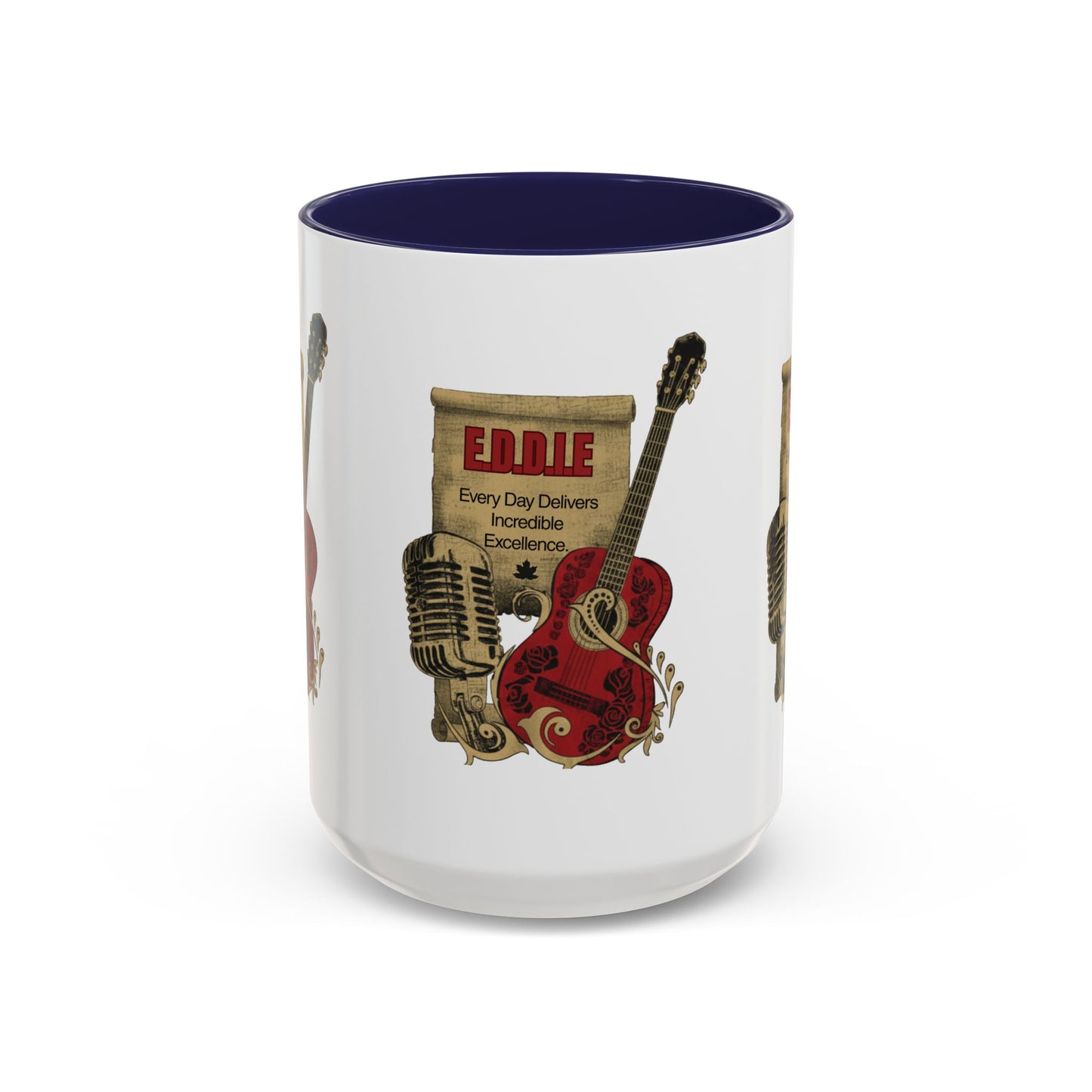 Personalized Guitar Accent Coffee Mug