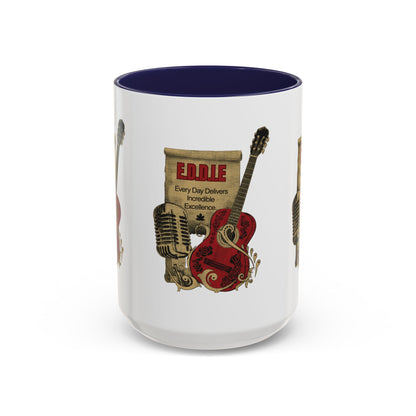 Personalized Guitar Accent Coffee Mug