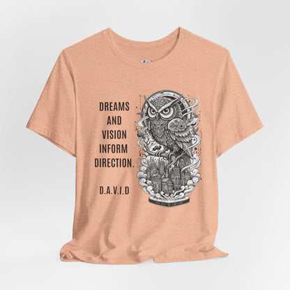 Personalized Owl Vision Graphic Tee