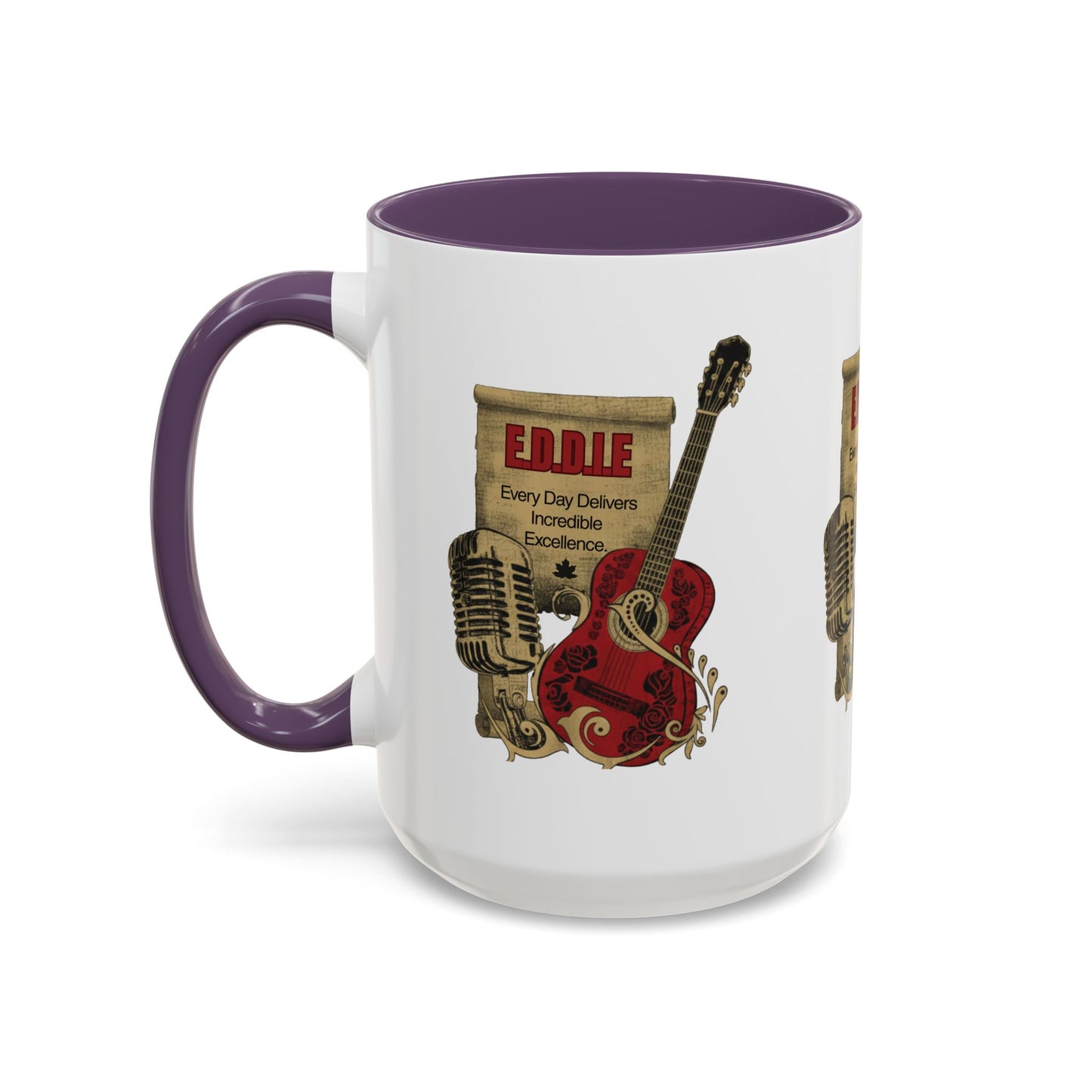 Personalized Guitar Accent Coffee Mug