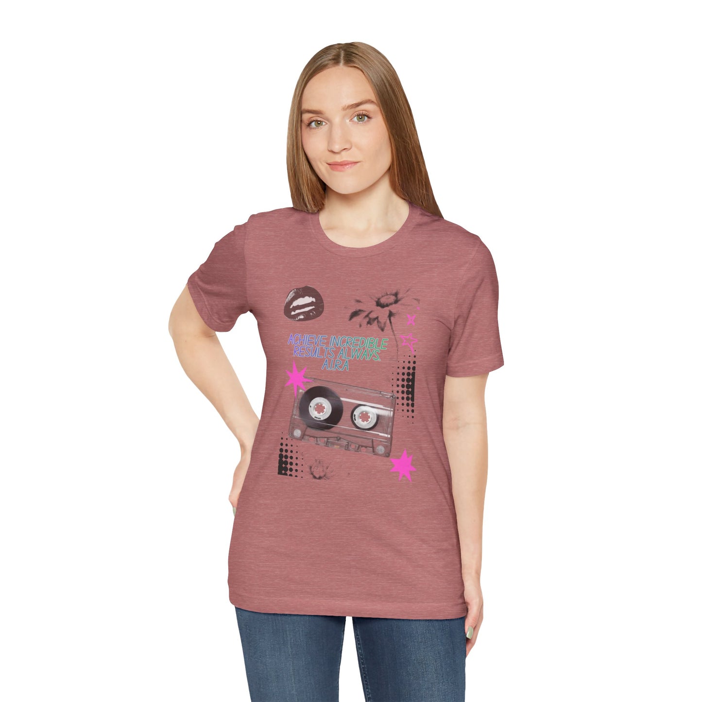 Personalized Cassette Vibes Graphic Tee