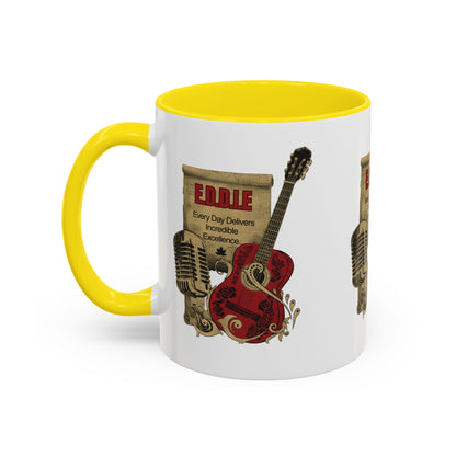 Personalized Guitar Accent Coffee Mug