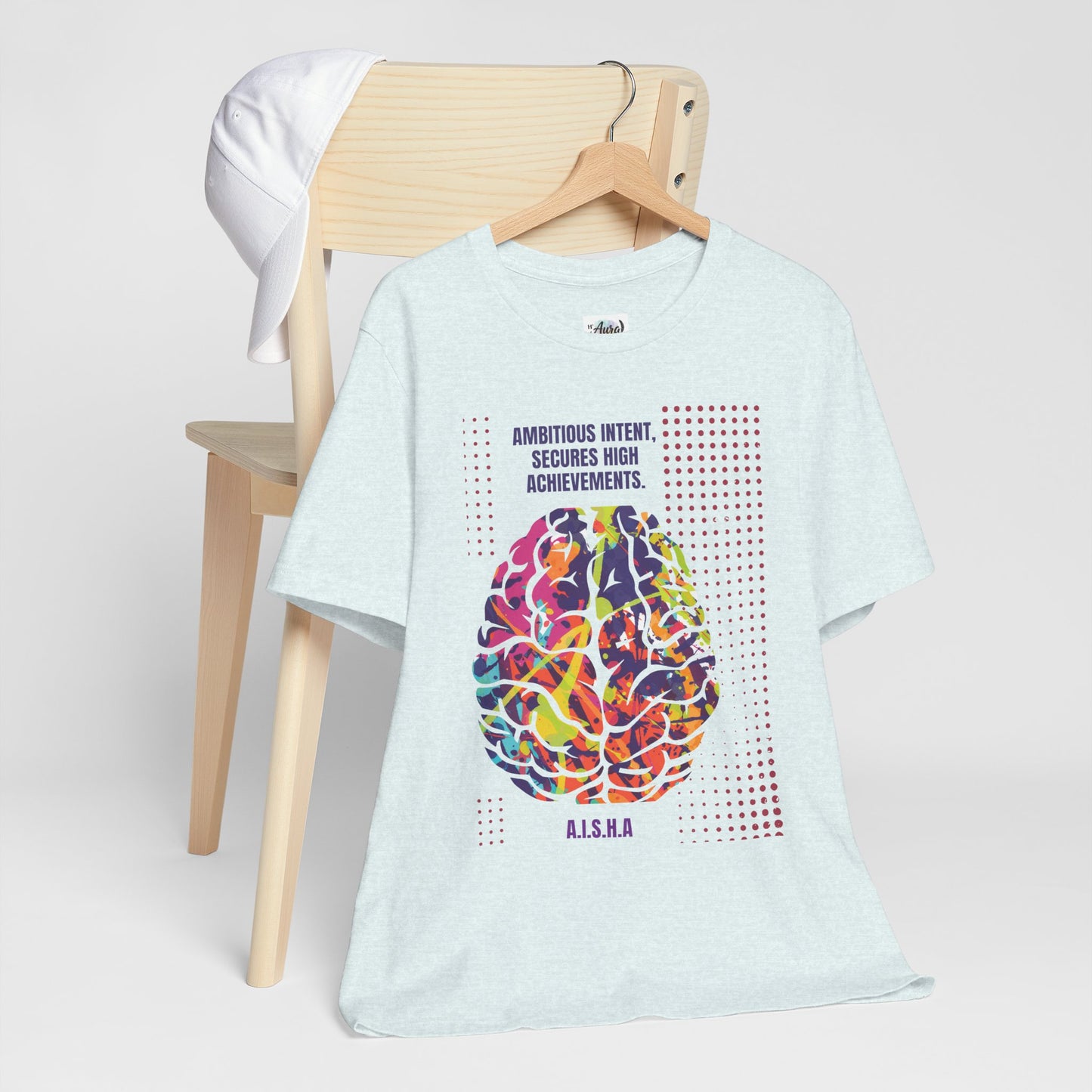 Personalized Motivational Brain Graphic Tee