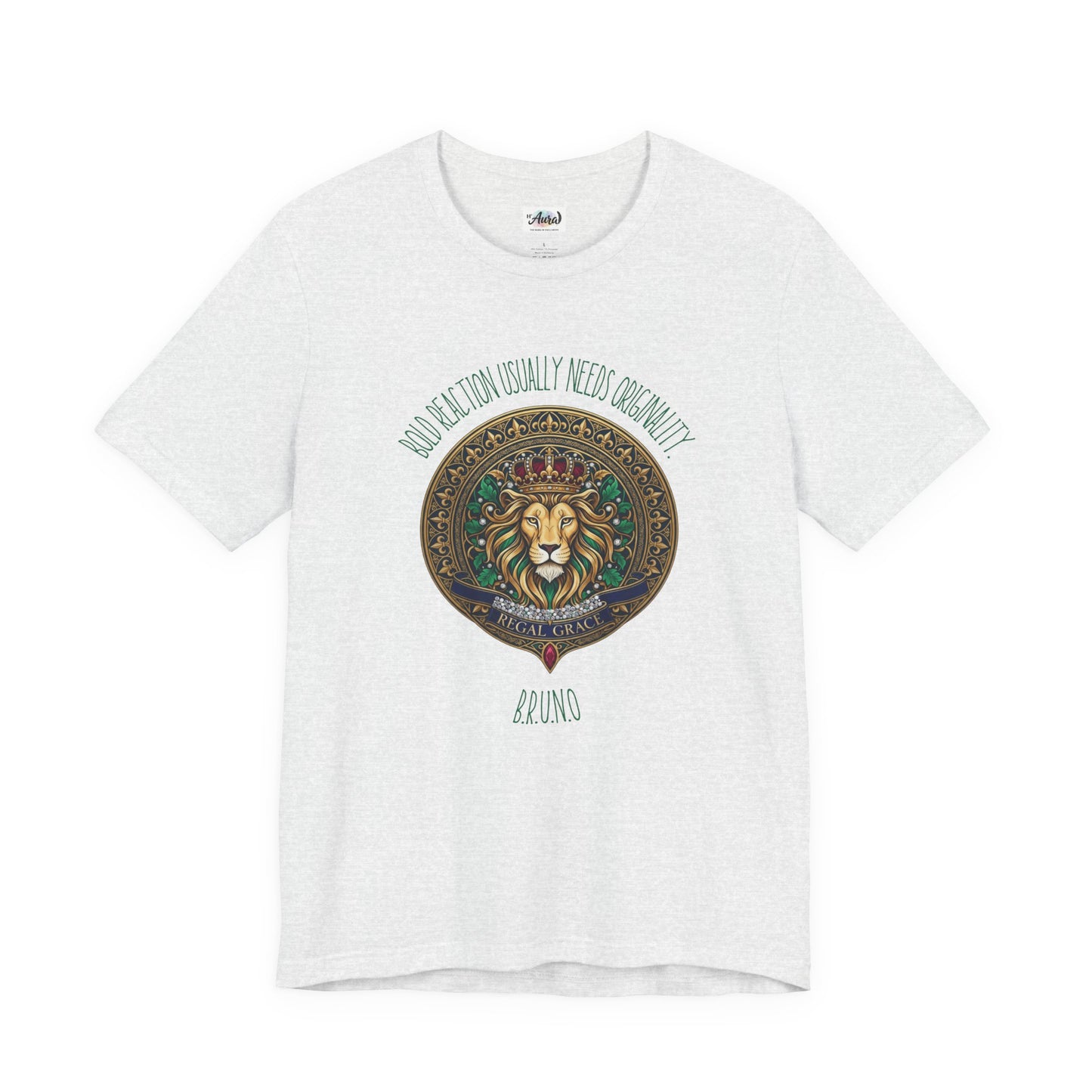 Personalized Lion Crest Graphic Tee