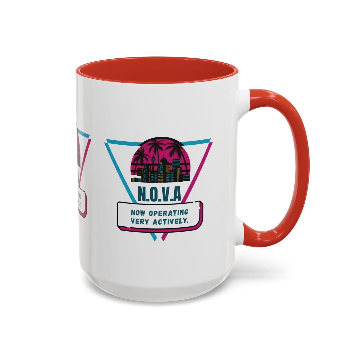 Personalized Building View Accent Coffee Mug