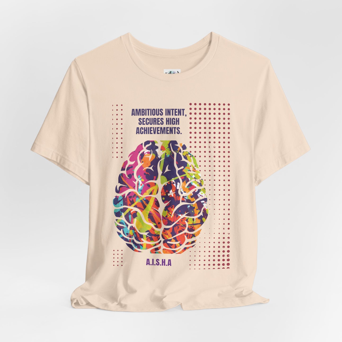Personalized Motivational Brain Graphic Tee