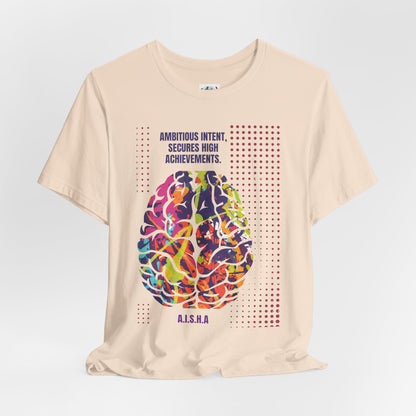 Personalized Motivational Brain Graphic Tee