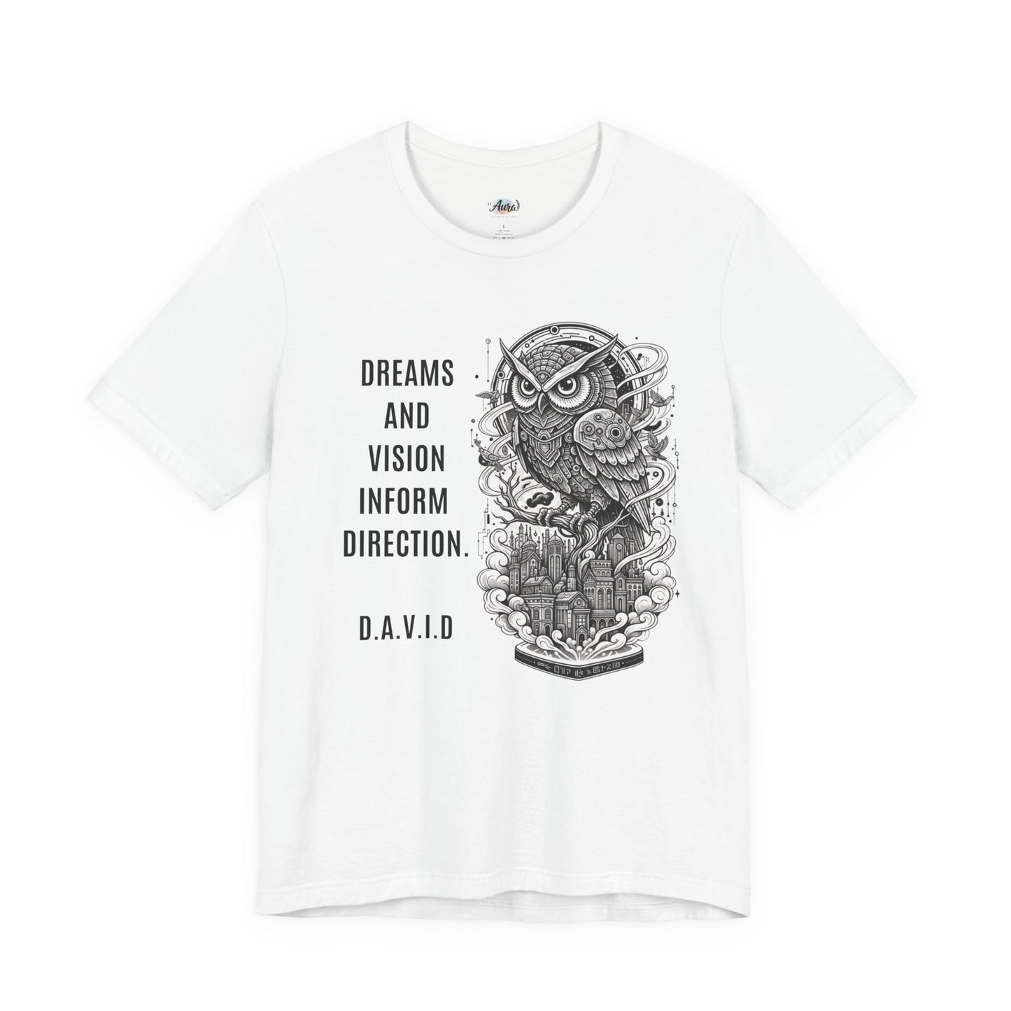 Personalized Owl Vision Graphic Tee