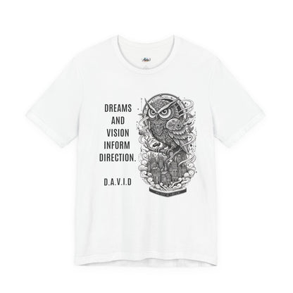 Personalized Owl Vision Graphic Tee