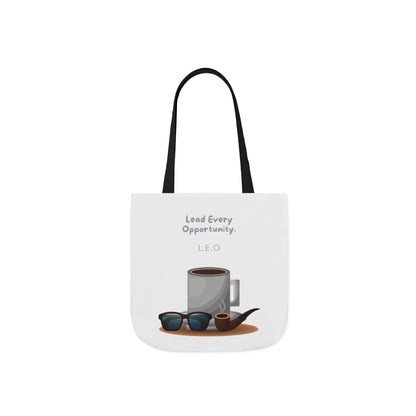 Personalized Initial Quote Sunglasses and Coffee Canvas Tote Custom Name