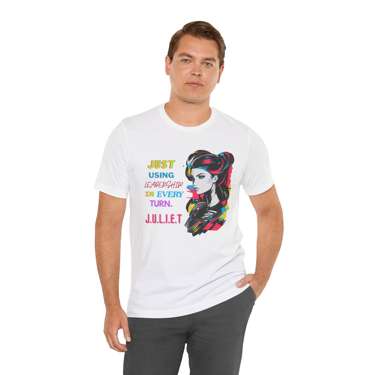 Personalized Feminine Potrait Graphic Tee