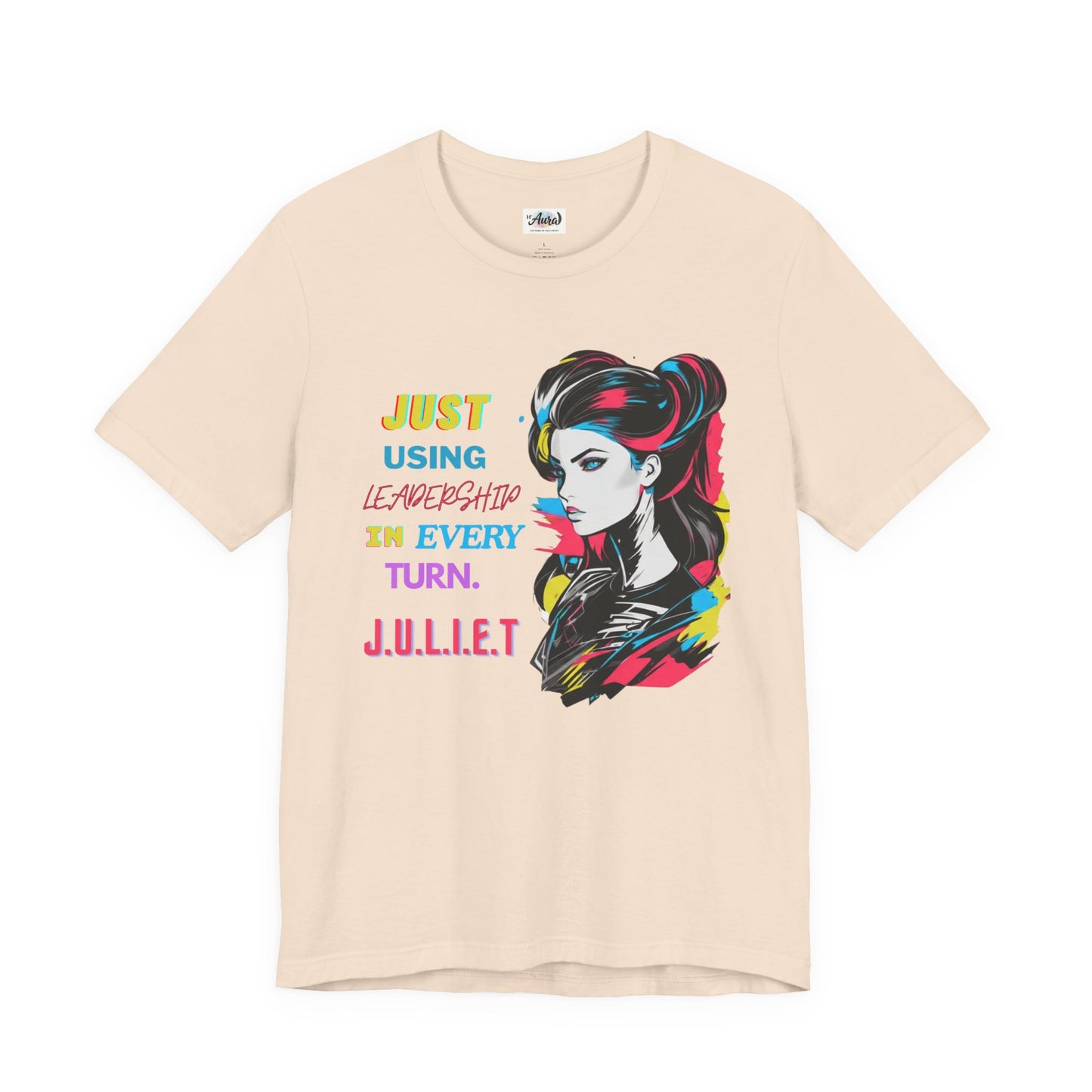 Personalized Feminine Potrait Graphic Tee