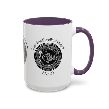 Personalized Spiritual Fish Accent Coffee Mug