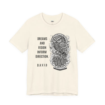 Personalized Owl Vision Graphic Tee
