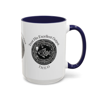 Personalized Spiritual Fish Accent Coffee Mug