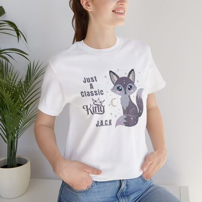 Personalized Fox King Graphic Tee