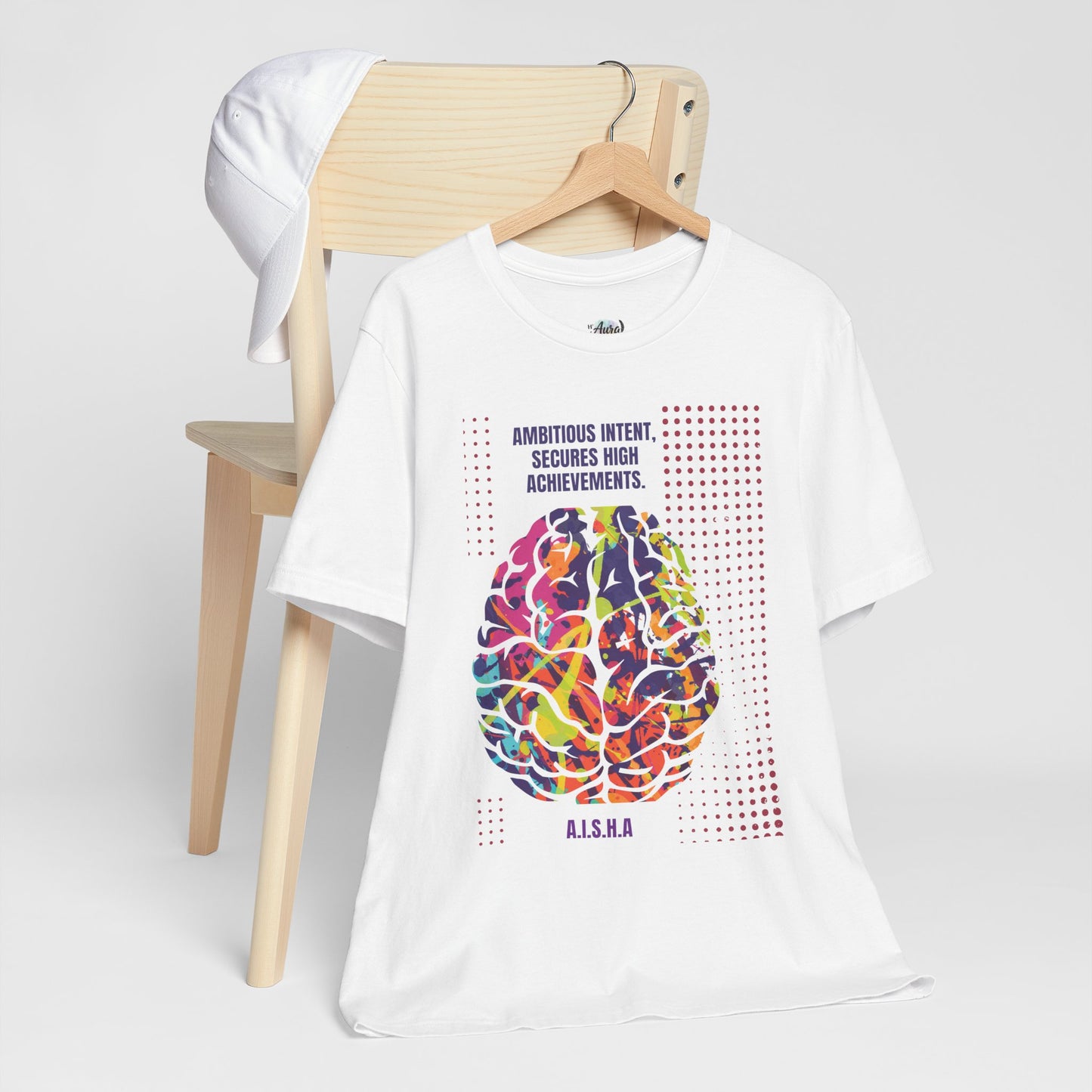 Personalized Motivational Brain Graphic Tee