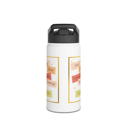 Personalized Initial Quote Patel Notes Stainless Steel Water Bottle