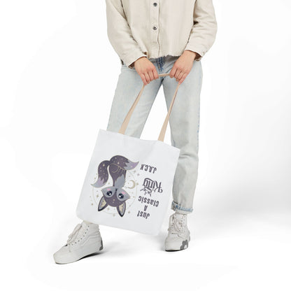 Personalized Initial Quote Fox King Canvas Tote Custom Name