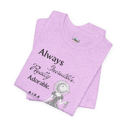 Personalized Cute Illustration black and white Graphic Tee