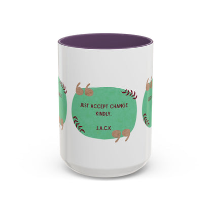 Personalized Note Box Accent Coffee Mug
