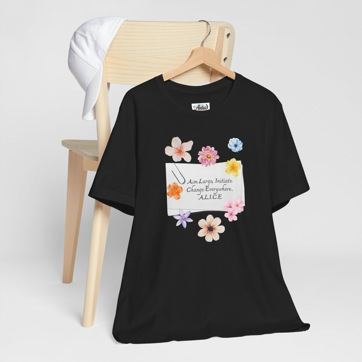 Personalized Floral Note Tee
