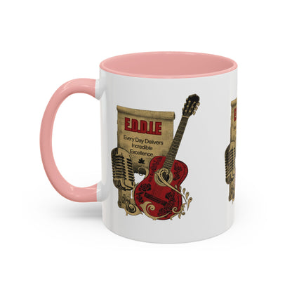 Personalized Guitar Accent Coffee Mug