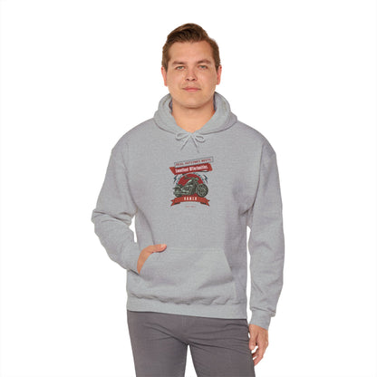 Personalized Motorcycle Graphic Hooded Sweatshirt