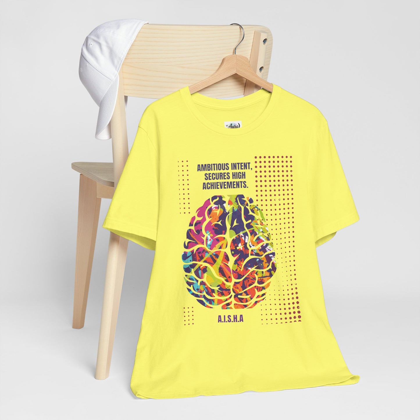 Personalized Motivational Brain Graphic Tee