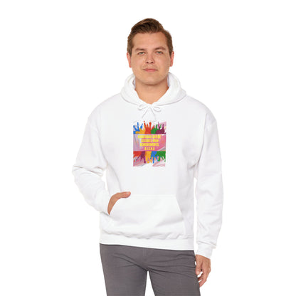 Personalized Motivational Graphic Hooded Sweatshirt