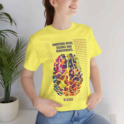 Personalized Motivational Brain Graphic Tee