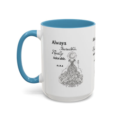 Personalized Girl With Light Accent Coffee Mug