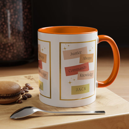 Personalized Inspirational Accent Coffee Mug