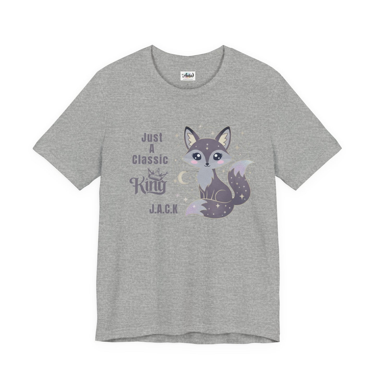 Personalized Fox King Graphic Tee