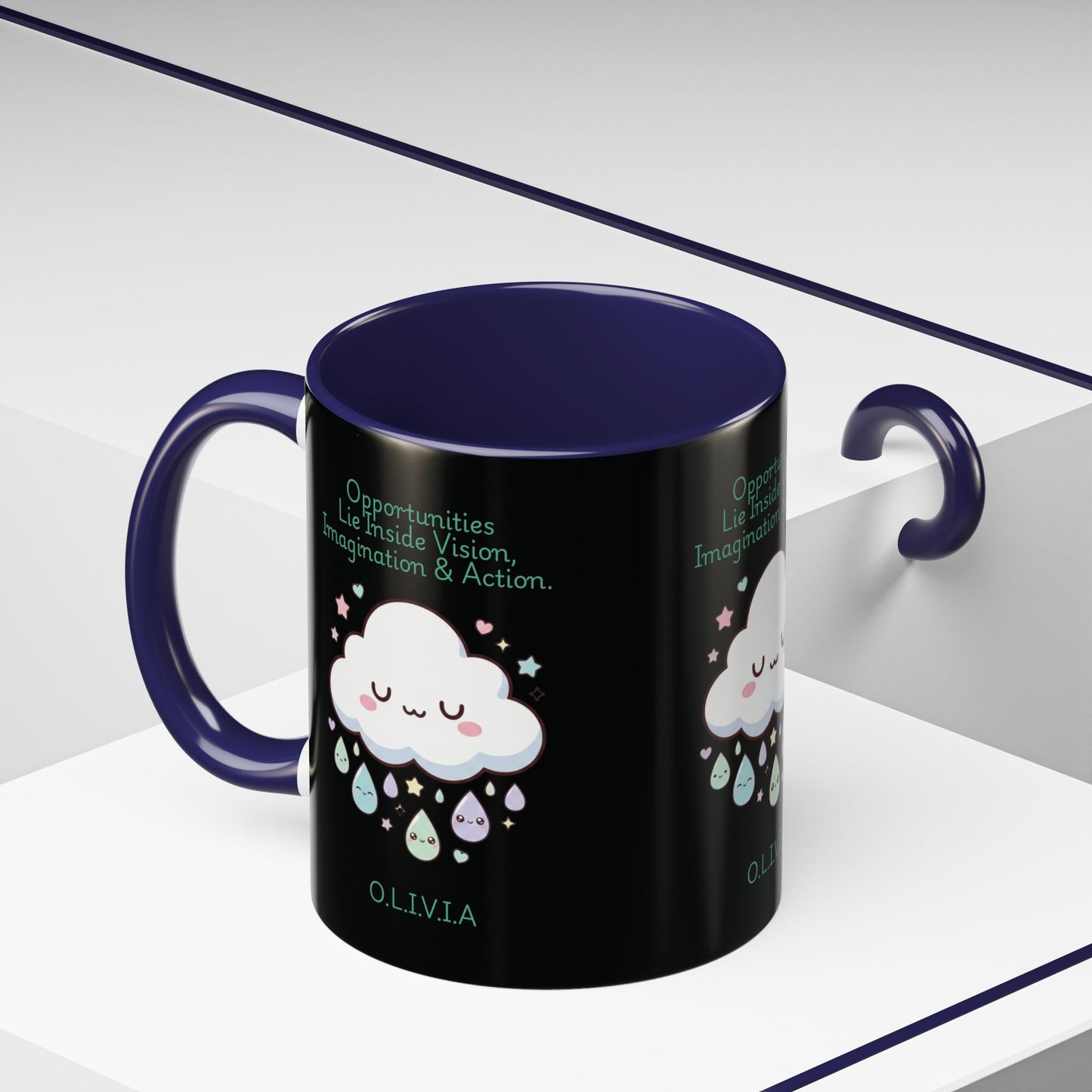 Personalized Cloud Dripping Coffee Mug