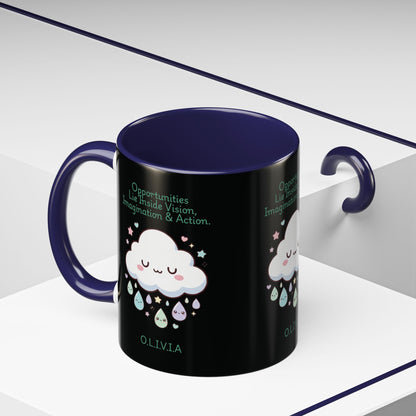 Personalized Cloud Dripping Coffee Mug