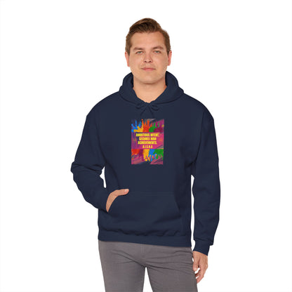 Personalized Motivational Graphic Hooded Sweatshirt
