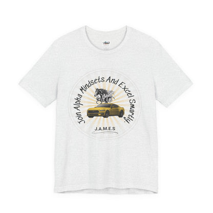 Personalized Horse with Car Graphic Tee