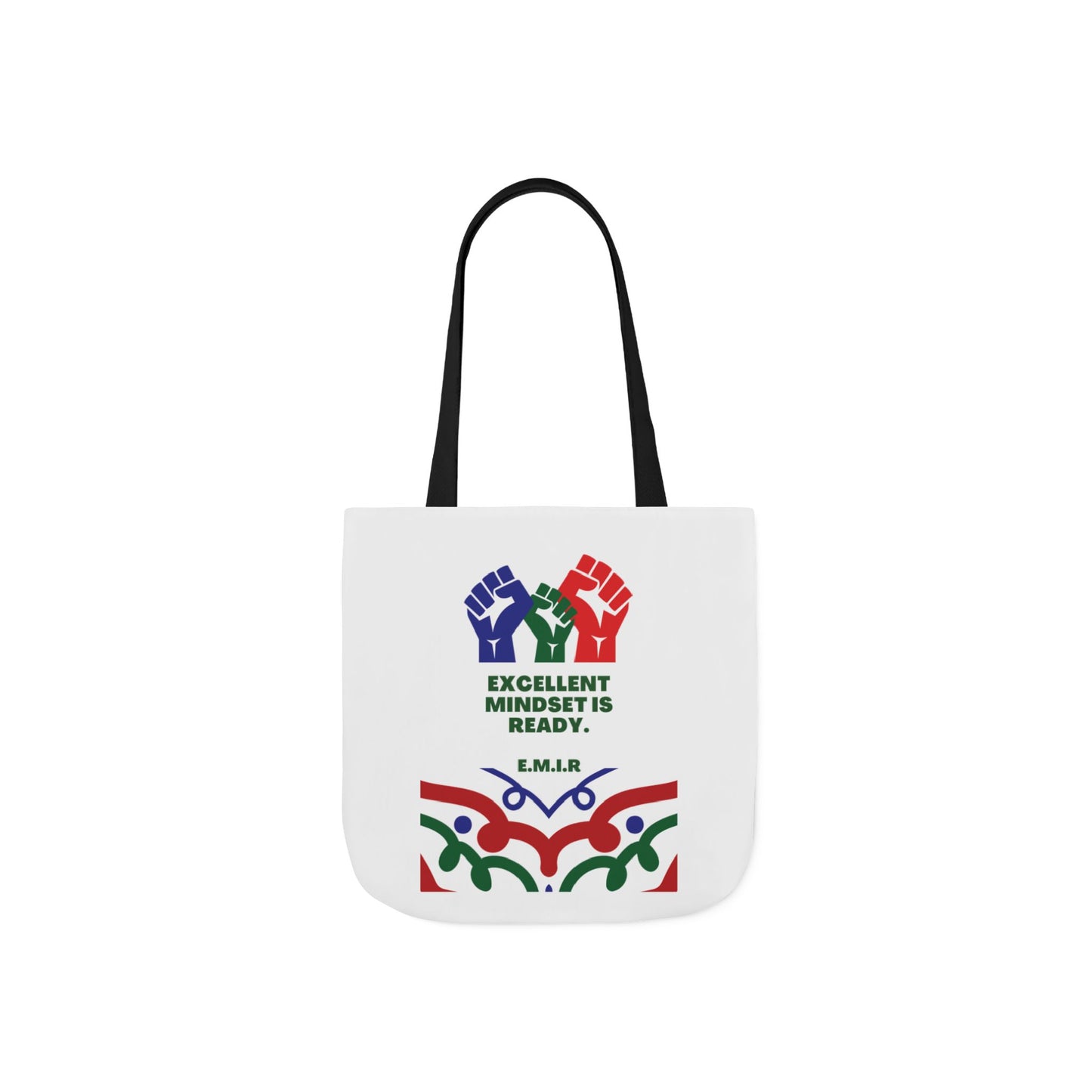 Personalized Initial Quote Victory Canvas Tote Custom Name