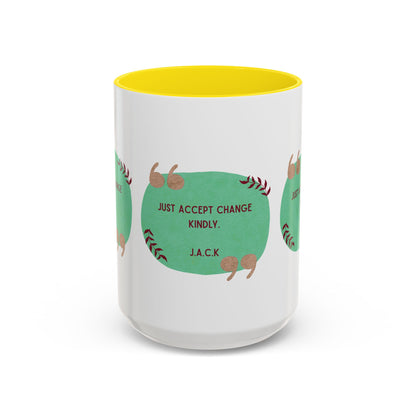 Personalized Note Box Accent Coffee Mug