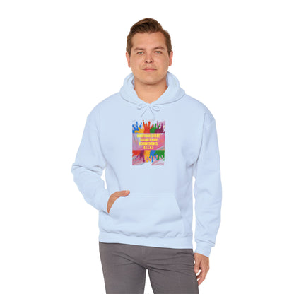 Personalized Motivational Graphic Hooded Sweatshirt