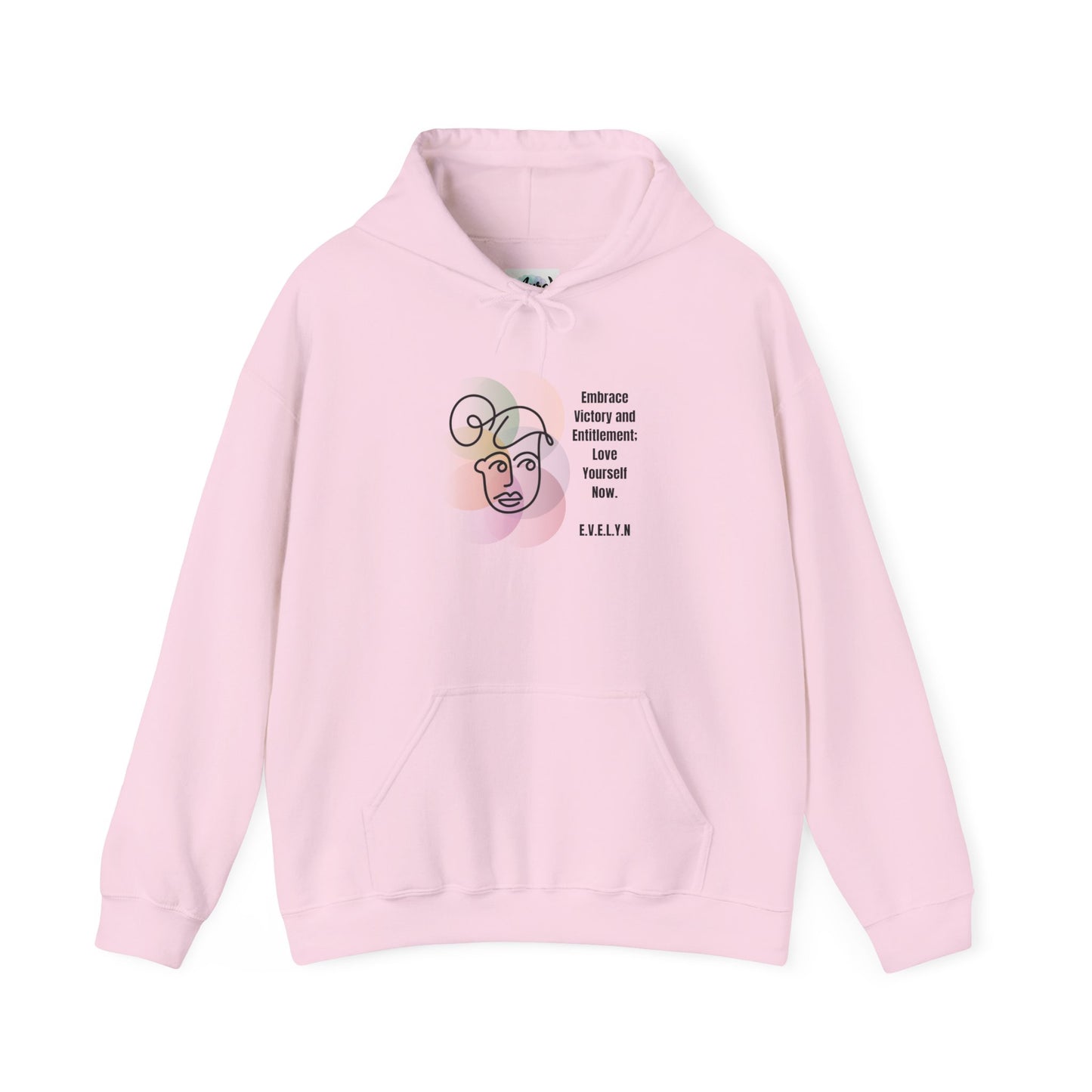 Personalized Sketch Girl Hooded Sweatshirt