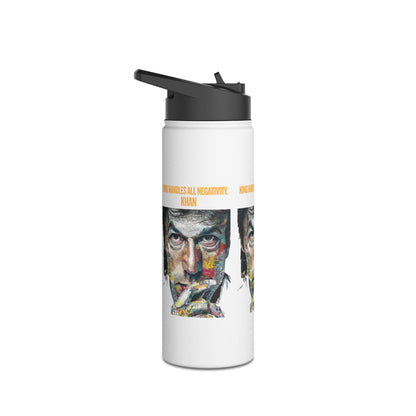 Personalized Initial Quote Khan Stainless Steel Water Bottle