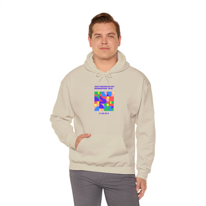Personalized Momentum Geometric Hooded Sweatshirt