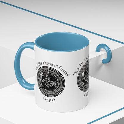 Personalized Spiritual Fish Accent Coffee Mug